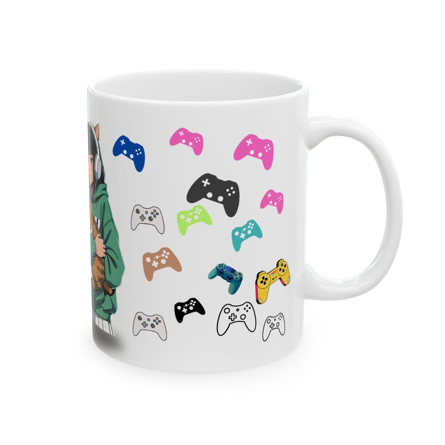 Gaming-Themed Ceramic Mug - Believe in Yourself - Perfect Gift for Gamers