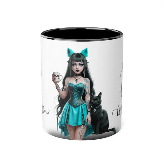 Gothic-Inspired Accent Mug - Live Love Inspire Design