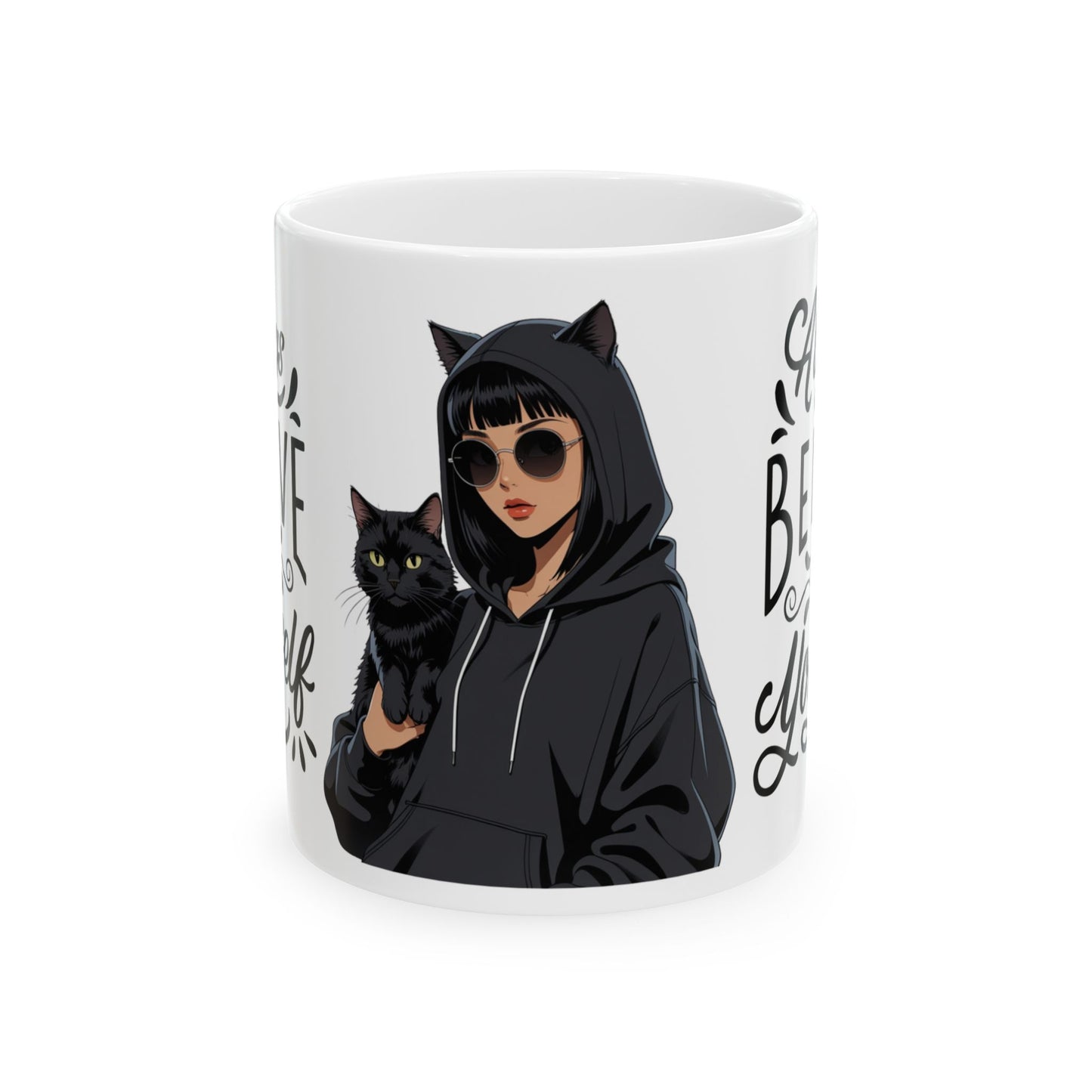 Always Believe in Yourself Cat Lover Ceramic Mug